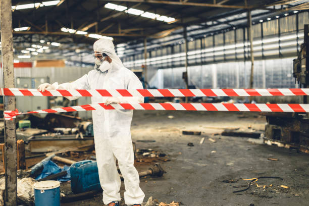 Professional Crime Scene Cleanup technician working in Winslow, AZ